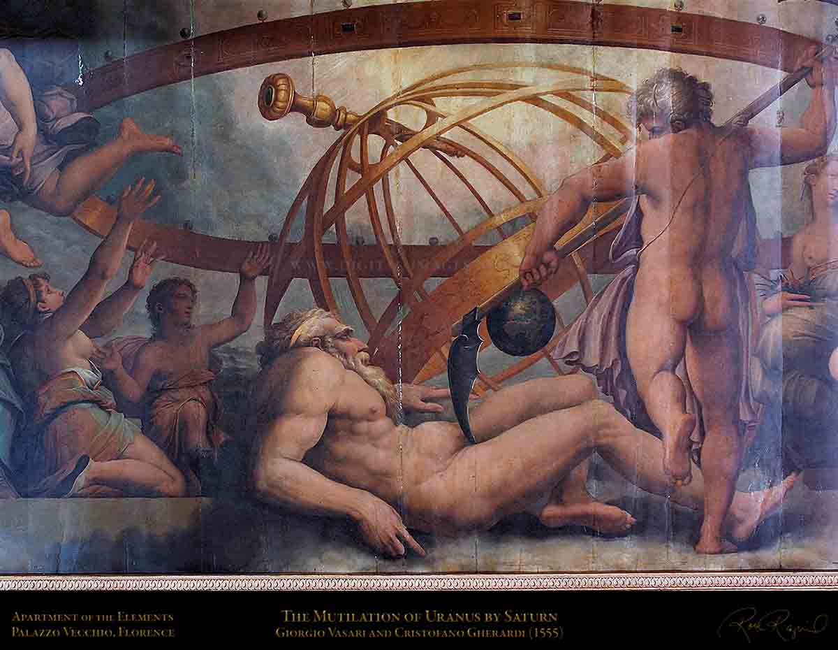 The Mutilation of Uranus by Saturn